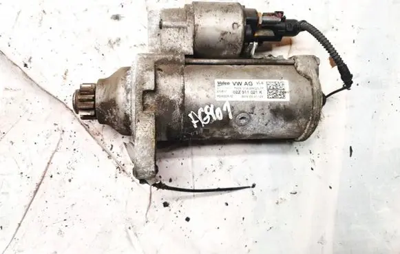 Audi A3 S3 8V Starter motor 02Z911021K 270617 02Z911021K270617