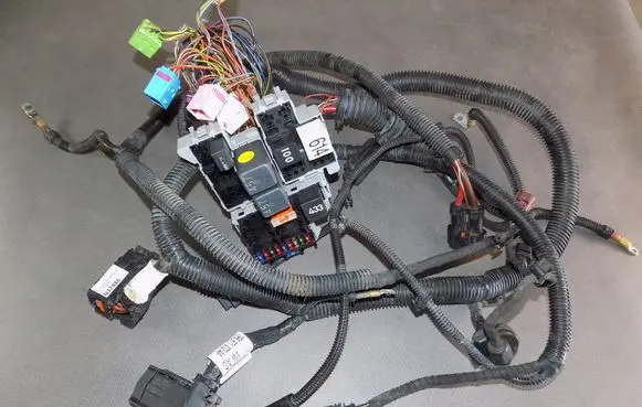 Volkswagen Touareg II Engine installation wiring loom 7P6971072AA