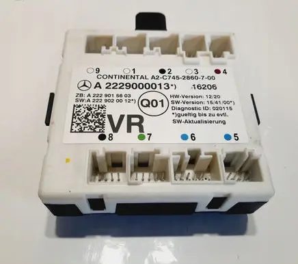Mercedes-Benz C W205 Door control unit/module A2229000013