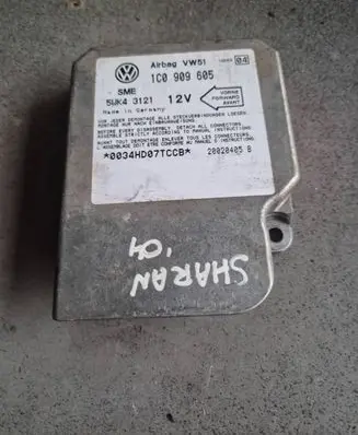 Volkswagen Sharan Airbag control unit/module 1C0909605 20020405B 5WK43121