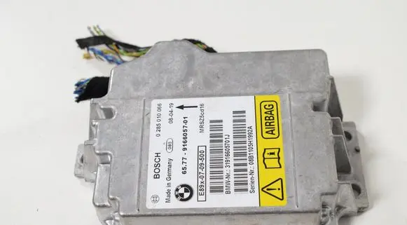 BMW 5 F10 F11 Airbag control unit/module 9166057 0285010066