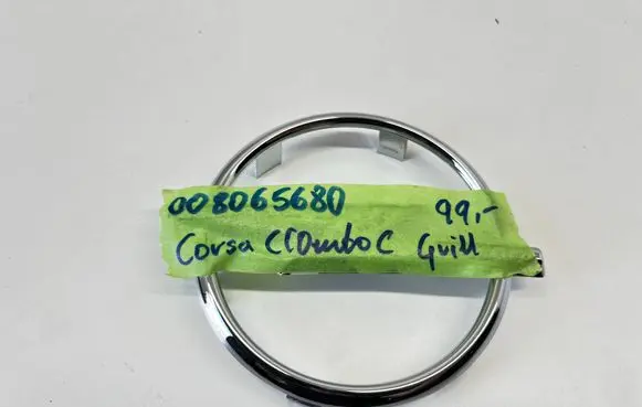 Opel Corsa C Manufacturer badge logo/emblem 008065680