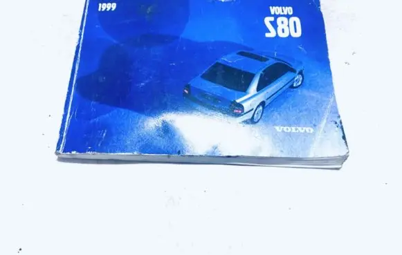Volvo S80 Owners service history hand book 