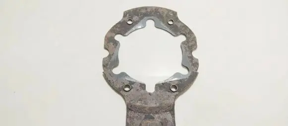 Opel Astra G Front brake disc dust cover plate 