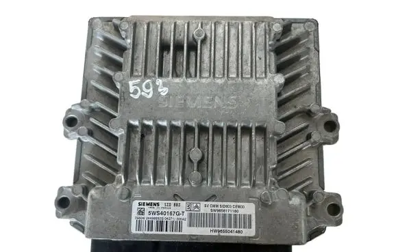 Peugeot 407 Engine control unit/module 9656171180 9655041480 5WS40167GT