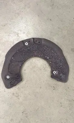 Mercedes-Benz E W213 Front brake disc dust cover plate 