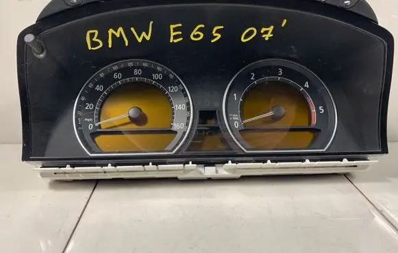 BMW 7 E65 E66 Speedometer (instrument cluster) 62119110659