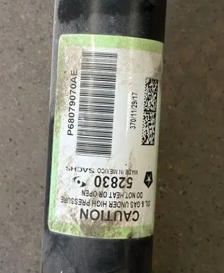 Dodge Challenger Front shock absorber/damper 25591P8880AC 05168880AC