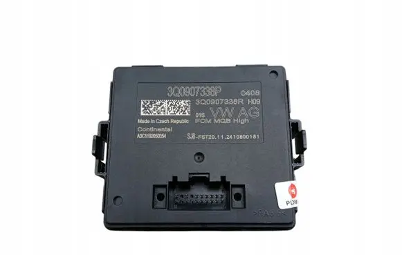 Audi A1 Trunk lid opening control unit 3Q0907338P