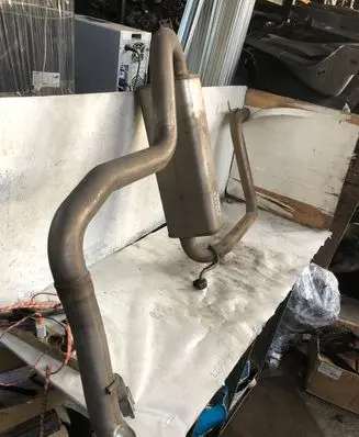 Volkswagen Touran III Muffler/silencer 5qa253411a