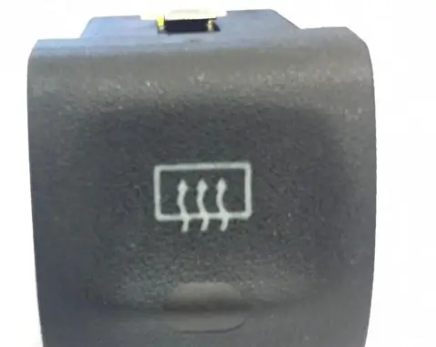 Opel Vectra B Windscreen/window heater switch 90457319
