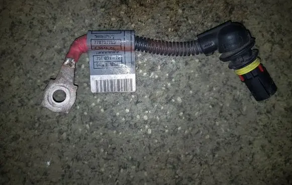 BMW 3 E46 Glow plug wires 778757703 778757803