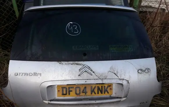 Citroen C8 Tailgate/trunk/boot lid