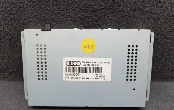 Audi A8 S8 D3 4E Radio/CD/DVD/GPS head unit 4E0910563C 4E0035563