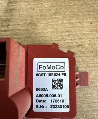 Ford Escape III Heater blower motor/fan resistor 6G9T19E624FB Z0330105 6652A