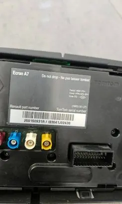 Renault Megane III Screen/display/small screen 259150931R B3041J02438 1ME000107
