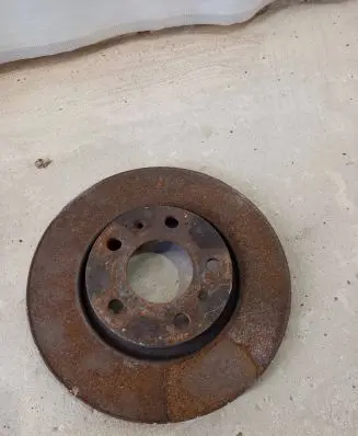 Rear brake disc