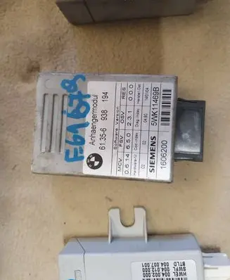 BMW 5 E60 E61 Tow bar trailer control unit/module 61356938194 1606200 5WK11469B