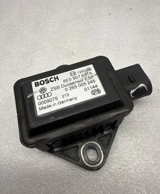 Audi A4 S4 B5 8D ESP acceleration yaw rate sensor 8E0907637A 0265005245 0009075