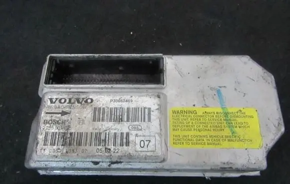 Volvo S60 Airbag control unit/module 0285001655 p30667469