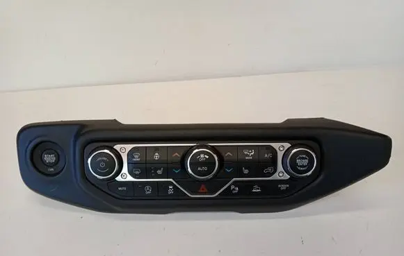 Jeep Wrangler Climate control unit P7BU57DX9AA