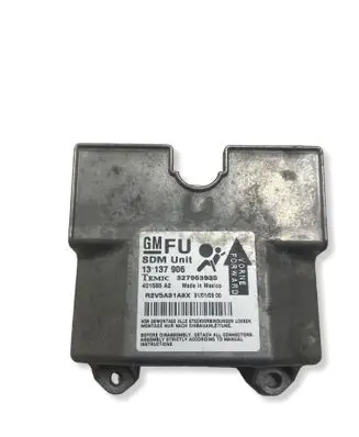 Opel Astra H Airbag control unit/module 13137906 401555A2 327963935