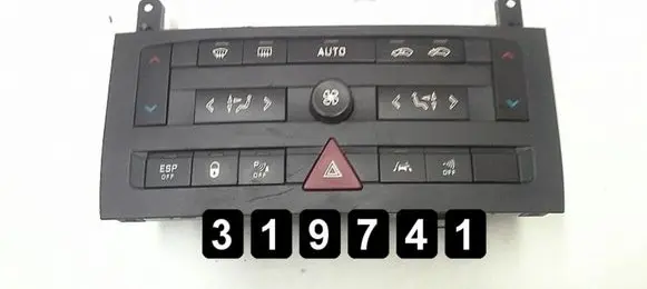 Citroen C6 Climate control unit 96573328ZD02