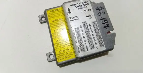 Volvo S40, V40 Airbag control unit/module 30613499A