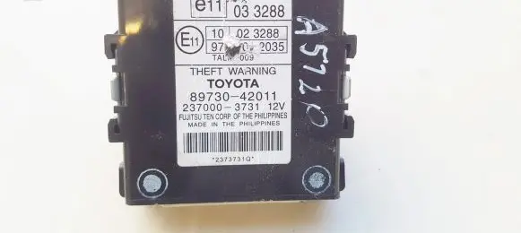 Toyota RAV 4 (XA30) Alarm control unit/module 8973042011 89730-42011