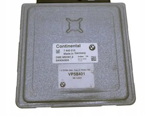 BMW 3 E90 E91 Engine control unit/module 7640015