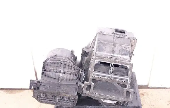 Interior heater climate box assembly