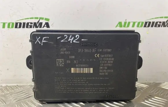 Jaguar XF Keyless (KESSY) go control unit/module DPLA19H440AF