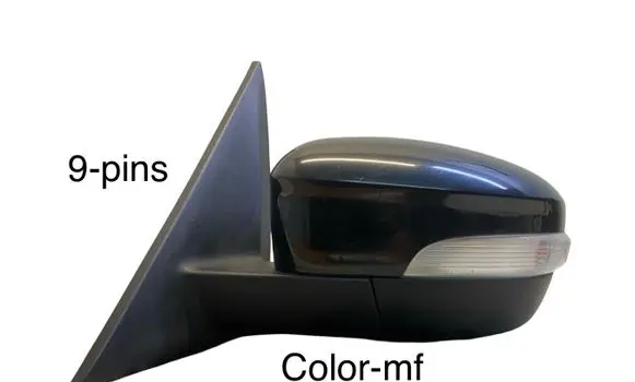Front door electric wing mirror