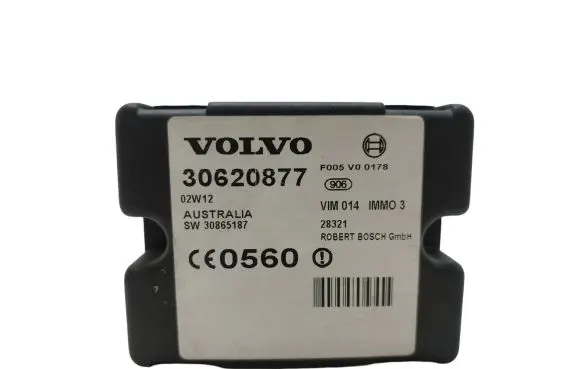 Volvo S40, V40 Immobilizer control unit/module 30620877 30865187 F005V00178