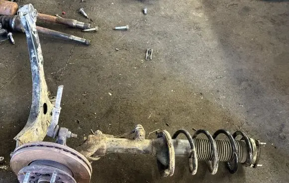 Ford Transit Custom Front wheel hub spindle knuckle
