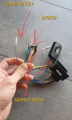 Volkswagen Touran II Sound system wiring loom CONNECTS2 STK454 CANBUS