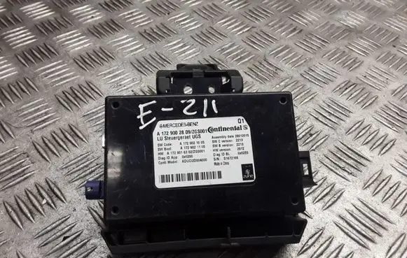 Mercedes-Benz E W212 Cruise control unit/module A1729002809 A1729021005 A1729021105
