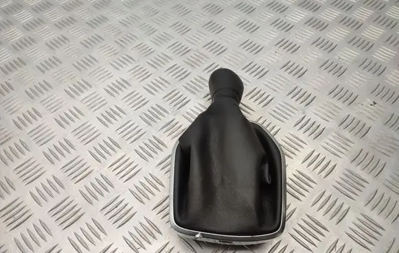 Gear lever shifter trim leather/knob