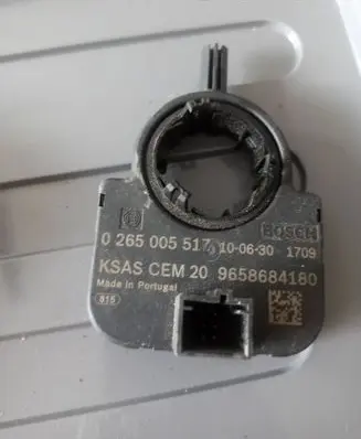 Citroen C4 I Picasso Steering angle sensor 9658684180