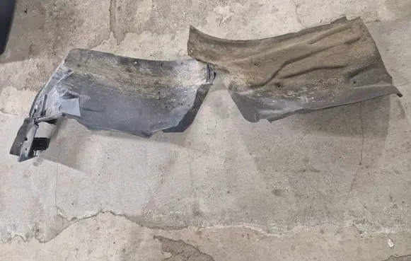 Citroen C6 Front wheel arch liner splash guards