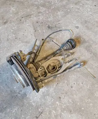 BMW 1 E81 E87 Rear wheel hub spindle/knuckle 