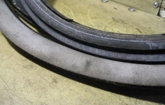 Volkswagen Sharan Front door rubber seal