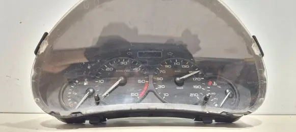 Peugeot 206 Speedometer (instrument cluster) 9648836380 6104TX 000500103