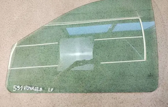 Chrysler Grand Voyager IV Front door window/glass (coupe) 