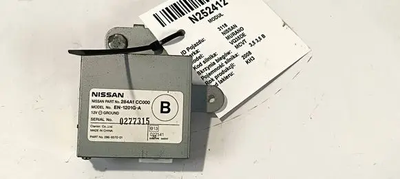 Nissan Murano Z50 Parking PDC control unit/module 284A1CC000 0277315 EN1201GA