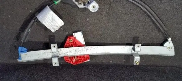 Ford Mondeo MK II Sliding door window regulator with motor 93bbf23200al2297 e015001041