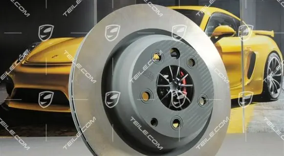 Porsche Cayenne (9PA) Rear brake disc 95535240300
