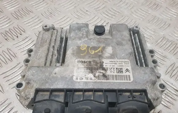 Peugeot 206 Engine control unit/module 0281012528 9663475680