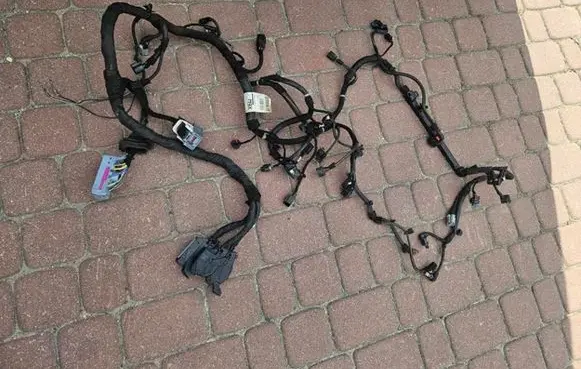 Opel Astra K Engine installation wiring loom 39187546