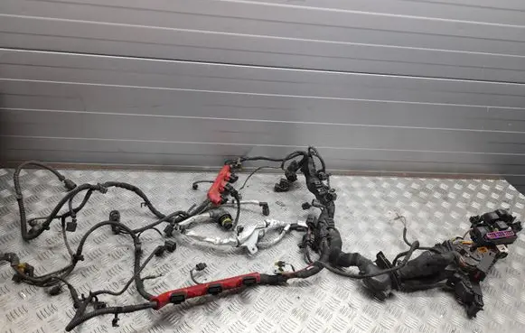 Audi A8 S8 D4 4H Engine installation wiring loom 4H0971824K